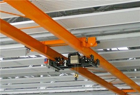 double girder underslung crane